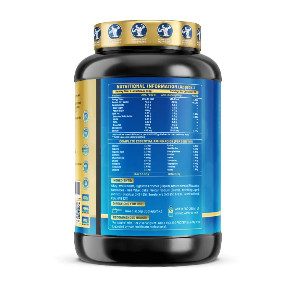 Isocraft Advanced Whey Isolate™ - Red Velvet - Image 2